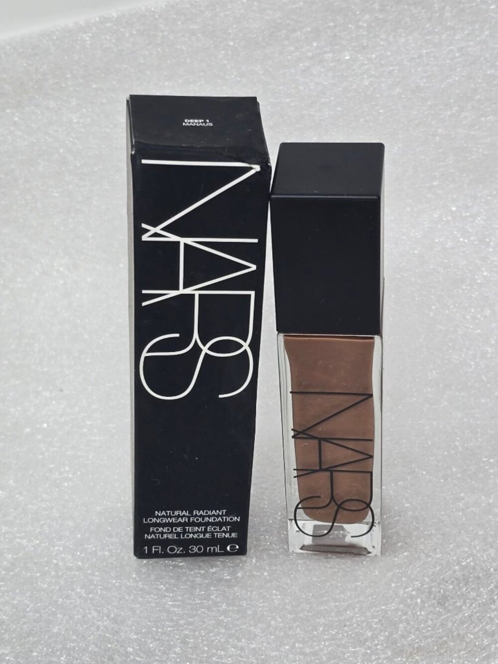 NARS Natural Radiant Longwear Foundation Deep 1 Manaus 1 Fl. Oz 30 mL New In Box